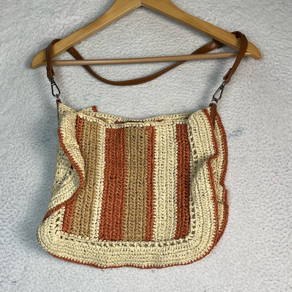 Zara crochet purse bag